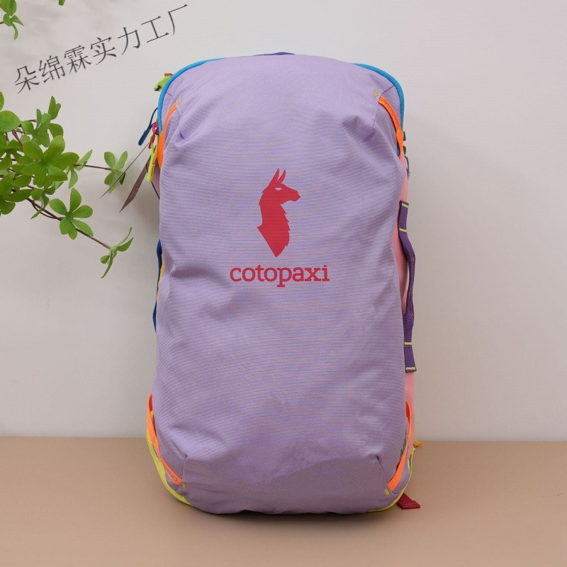 Travel Packing Accessories - Waterdichte kleurblok rugzak heren dames grote