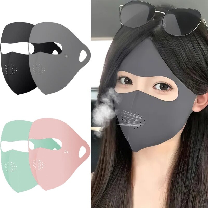 Travel Accessories New - Nieuw UV-gezichtsmasker met volledige gezichtsbedekking Herbruikbare