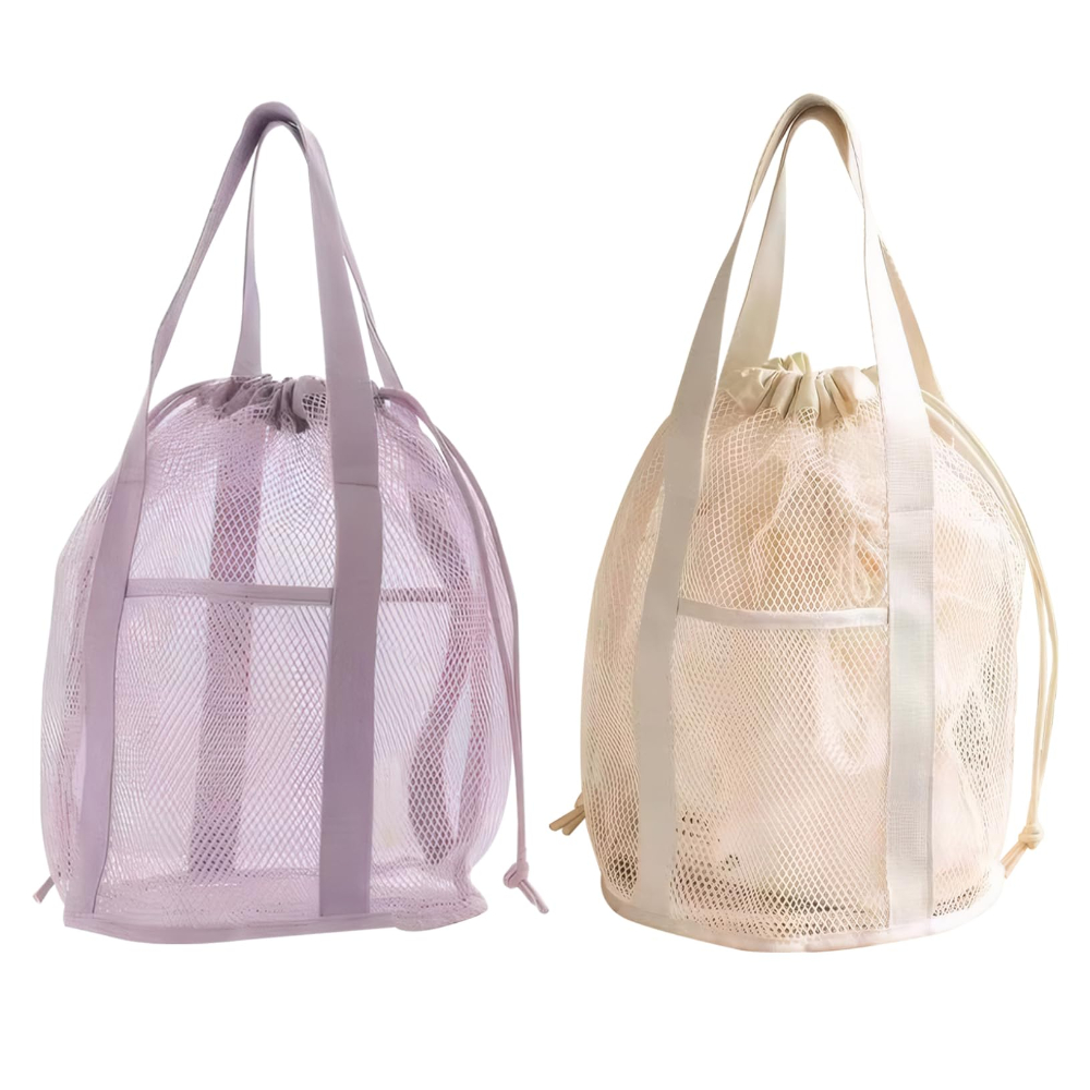 Travel Packing Accessories - Reistoilettas Mesh uitgeholde opvouwbare ultralichte handtas