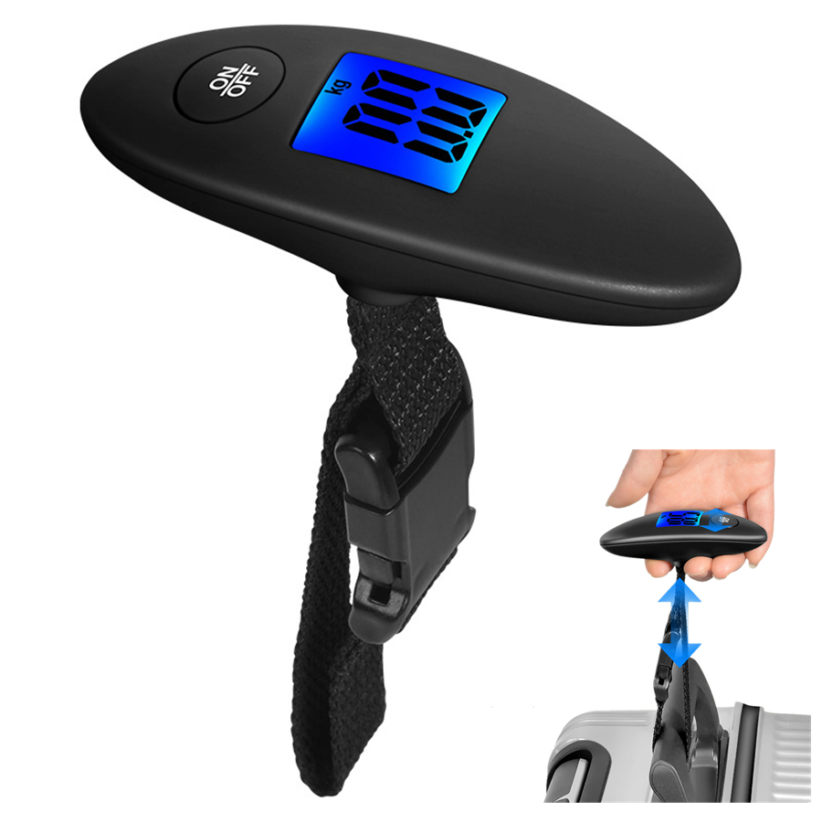 Luggage Scale Hanging - 40kg/100g Draagbare Bagageweegschaal Hoge Precisie Digitale