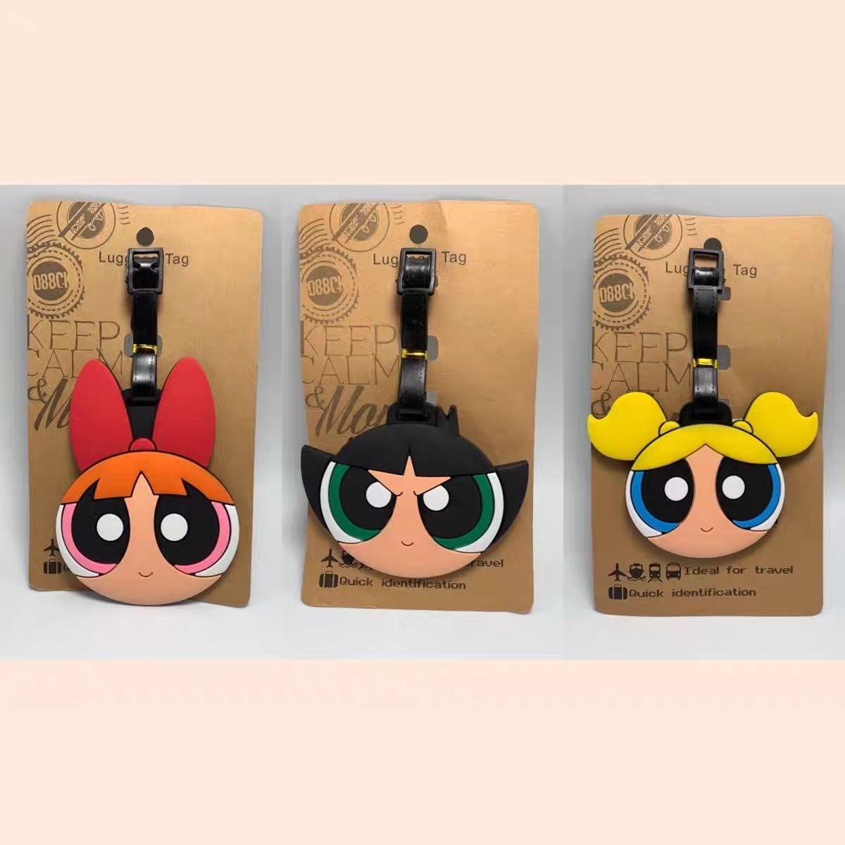 Travel Accessories New - Anime Powerpuff Girls tas hanger Kawaii
