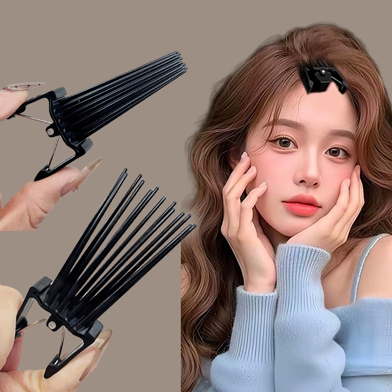 Travel Accessories Needed - 1/2 Stuks Pluizige Haarwortel Clip Volumizing