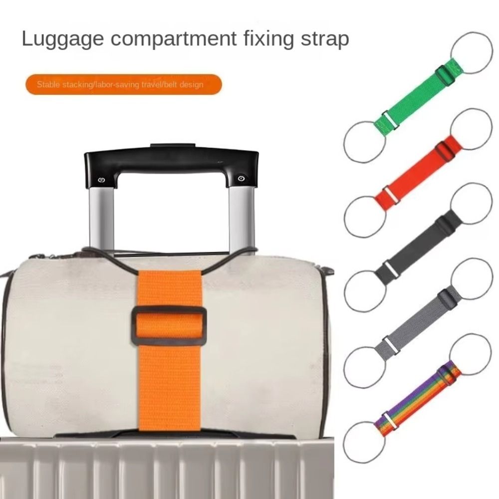 Luggage Strap Belt - Elastische verstelbare bagageriem, bungee-reisveiligheidsriem, voor handbagage,