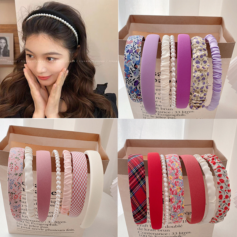Travel Accessories Kit - 5/7pcs Set Mode Vrouwen Doek Haarbanden
