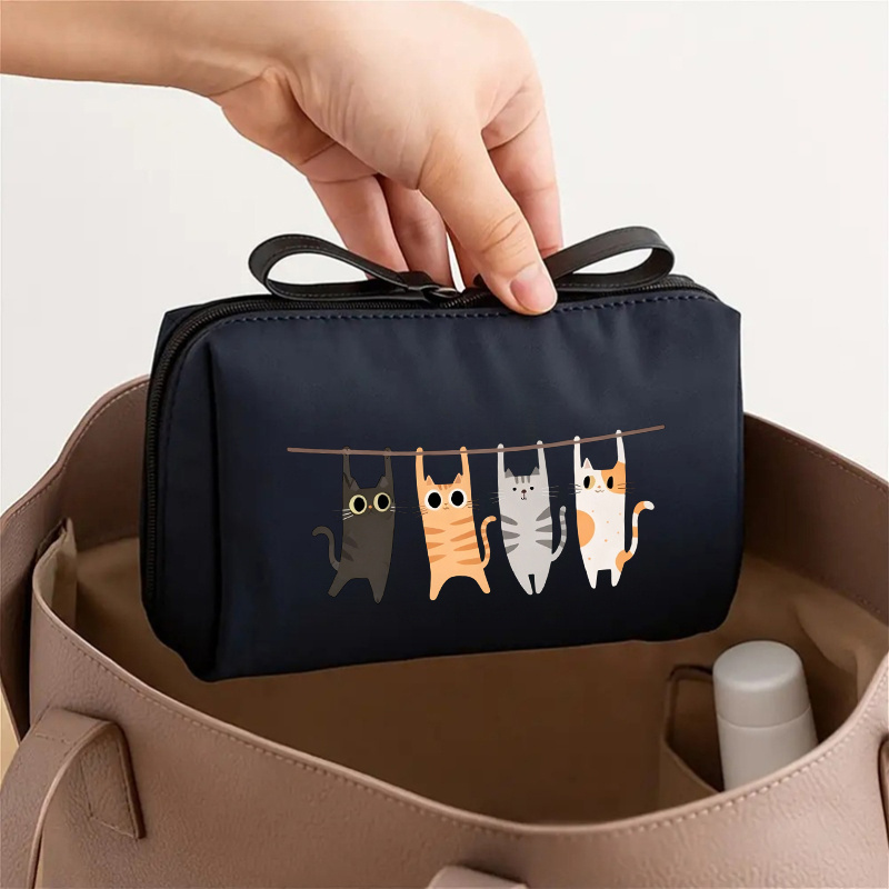 Travel Accessories Needed - Charmante Reistoilettas voor Dames, Compacte Cosmetica-Organizer