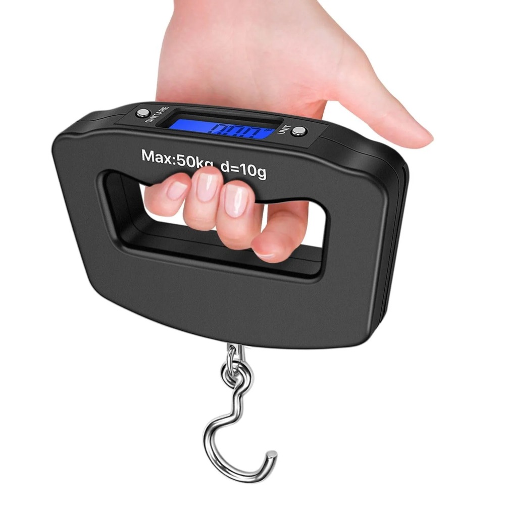 50 kg 10 g bagageweegschaal, L - Luggage Scale Hanging recensie en prijs