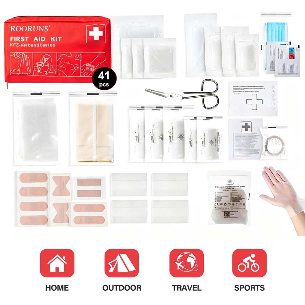 Reissetjes EHBO-kit 41-delig R - Travel Accessories Needed recensie en prijs