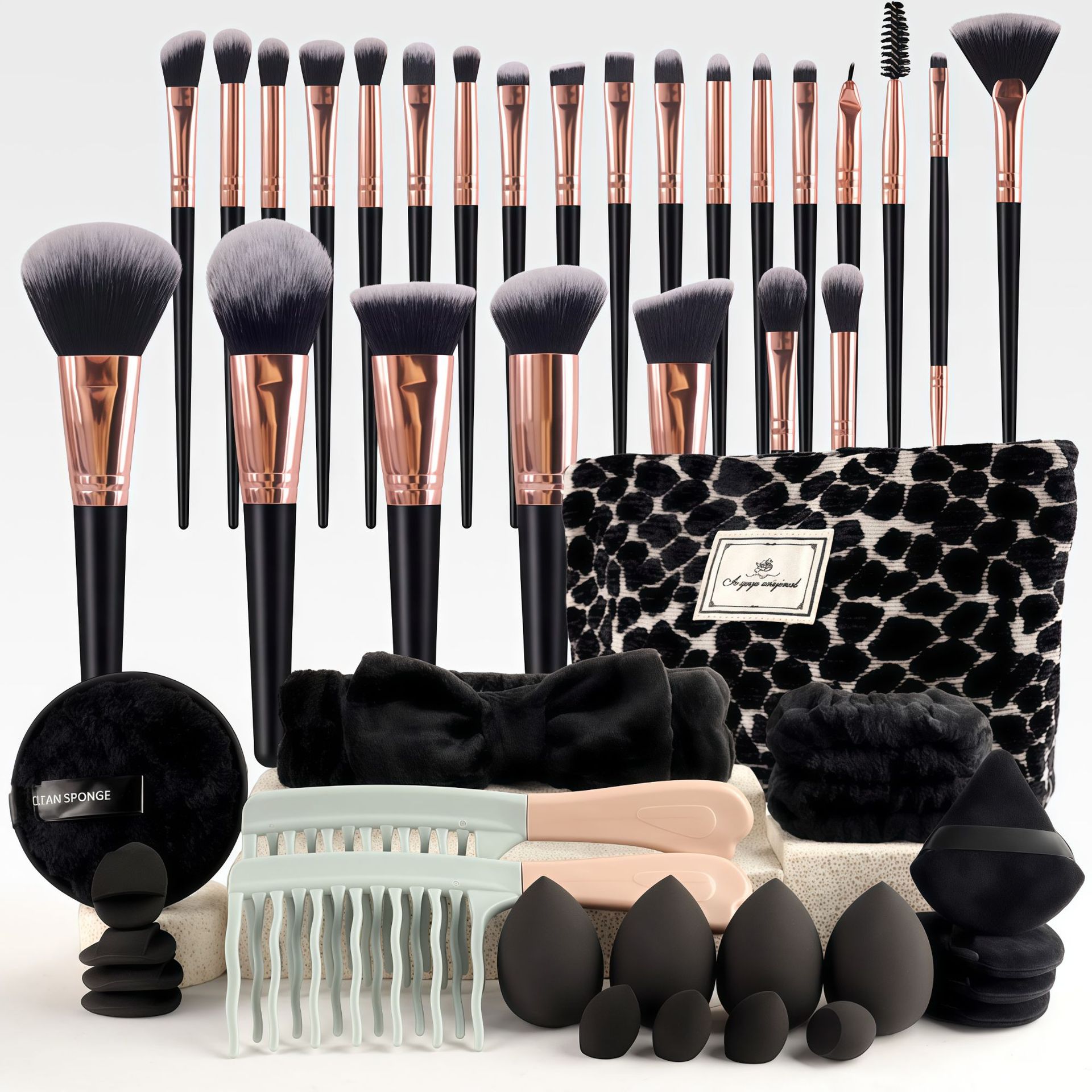 Make-up kwastenset, chique geu - Travel Accessories Kit recensie en prijs