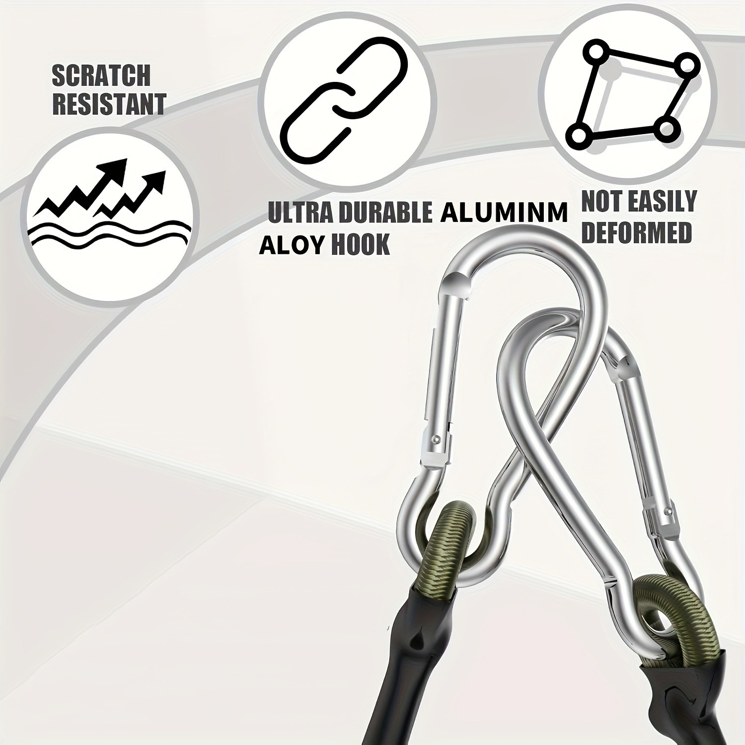 4 robuuste rubberen riemen met - Luggage Strap Belt recensie en prijs