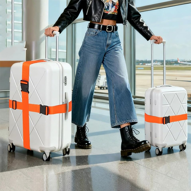 NIEUWE rechte bagageriemen voo - Luggage Strap Belt recensie en prijs