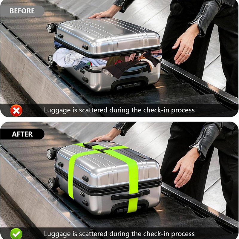 NIEUWE rechte bagageriemen voo - Luggage Strap Belt recensie en prijs