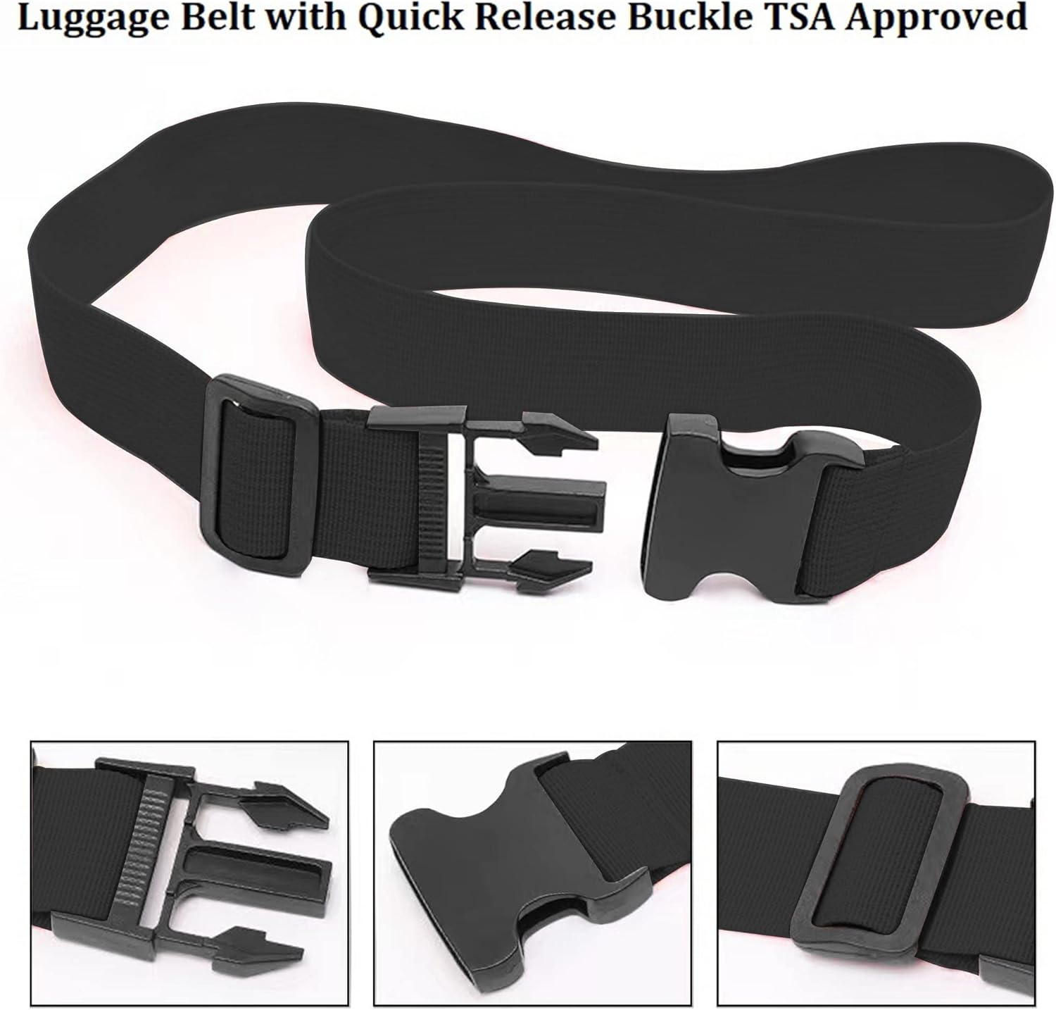 2-pack verstelbare bagagerieme - Luggage Strap Belt recensie en prijs