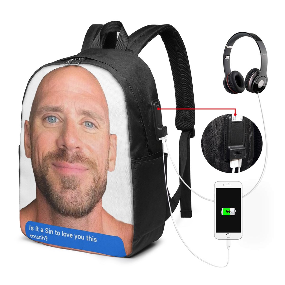 Johnny Sins Flirty Text Bubble - Travel Packing Accessories recensie en prijs