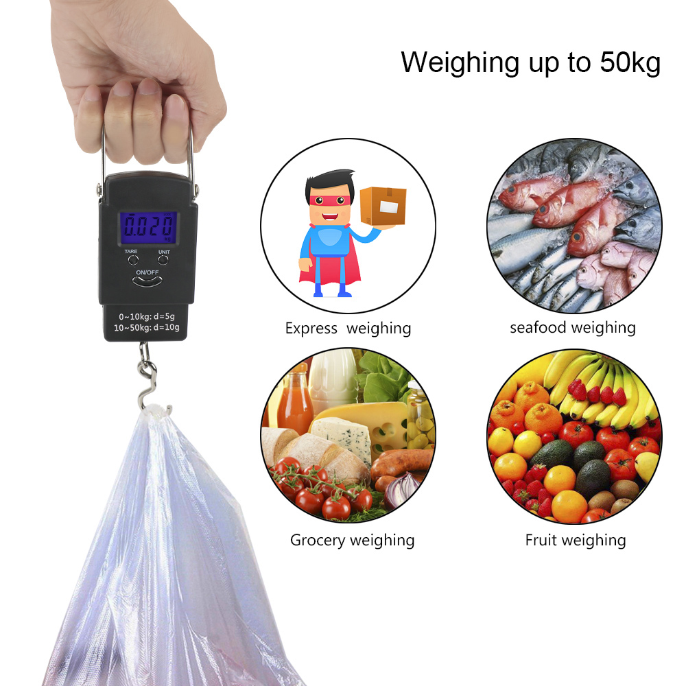 Draagbare 50Kg/110lb Opknoping - Luggage Scale Hanging recensie en prijs