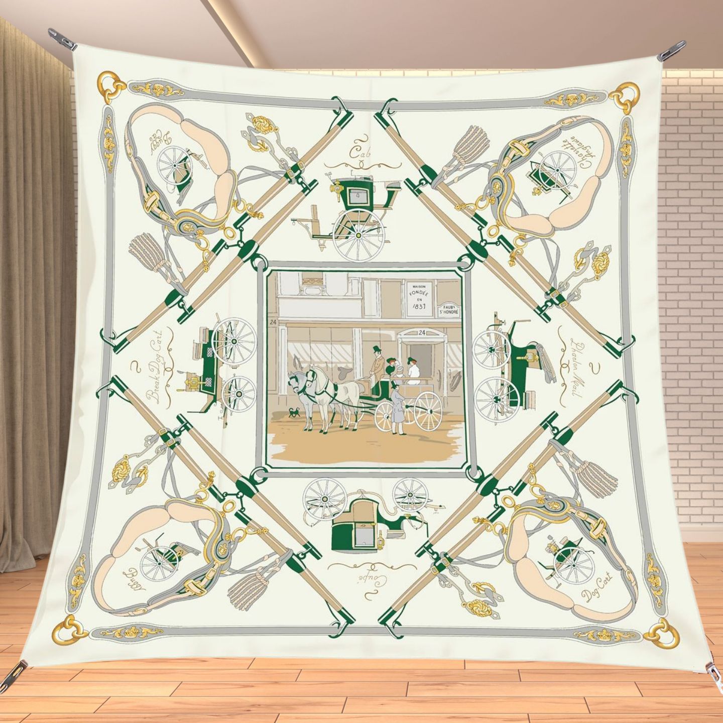 90cm Twill Zijdeachtige Vierka - Travel Accessories For Elderly recensie en prijs