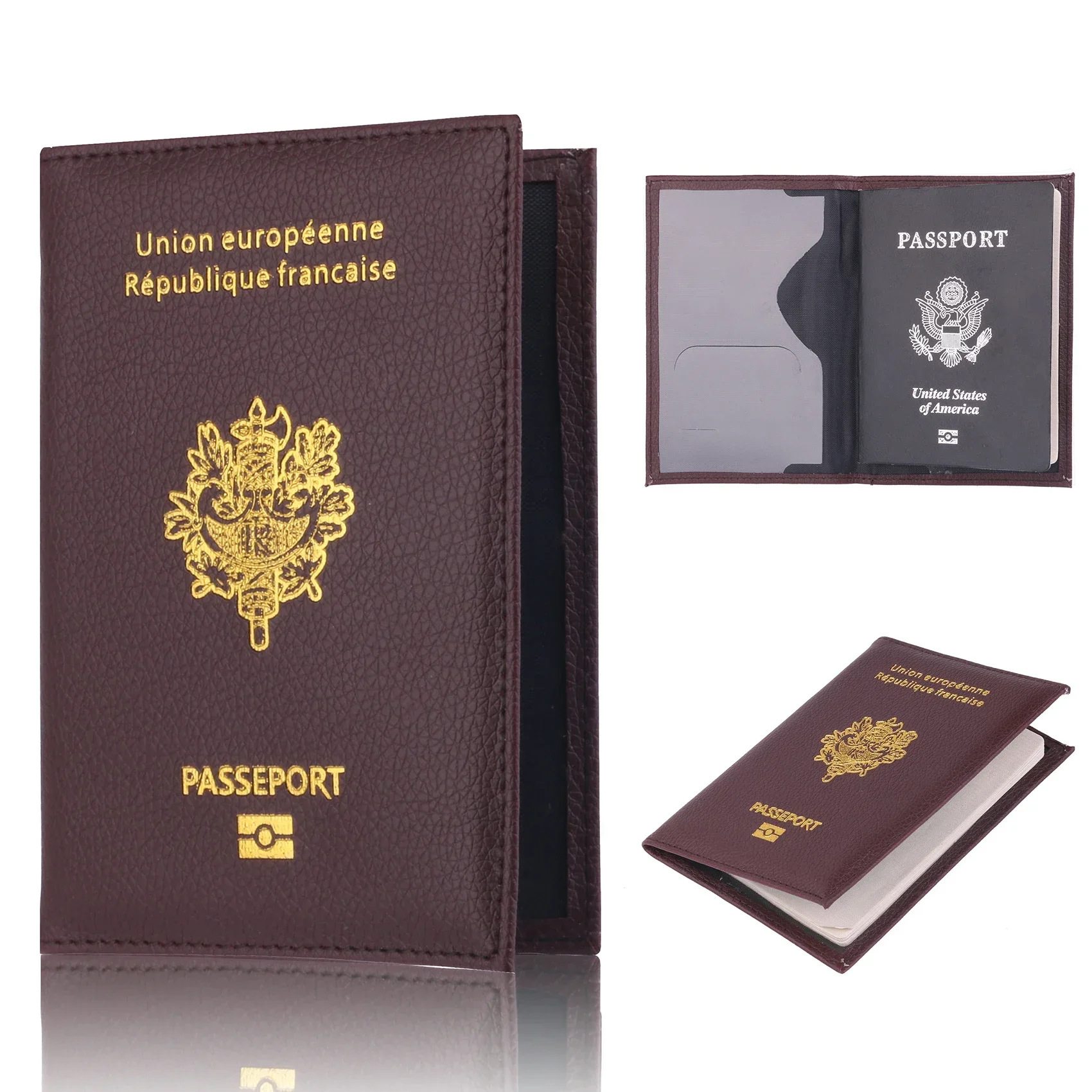 Vrouwen Mannen Reizen Pu Paspo - Travel Accessories Wallet recensie en prijs