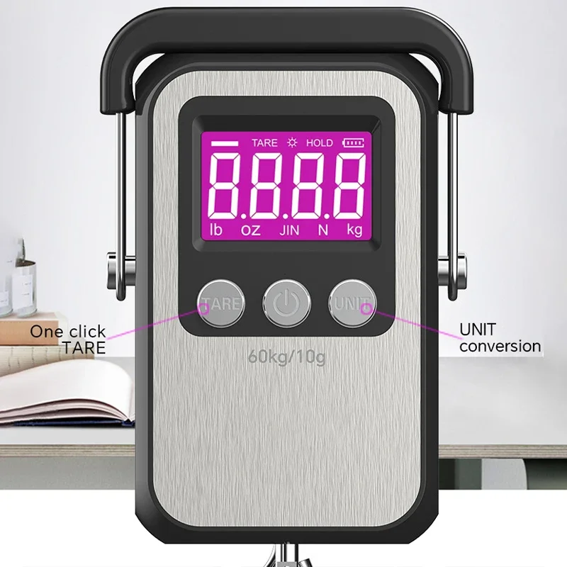 60kg/10g draagbare digitale we - Luggage Scale Hanging recensie en prijs