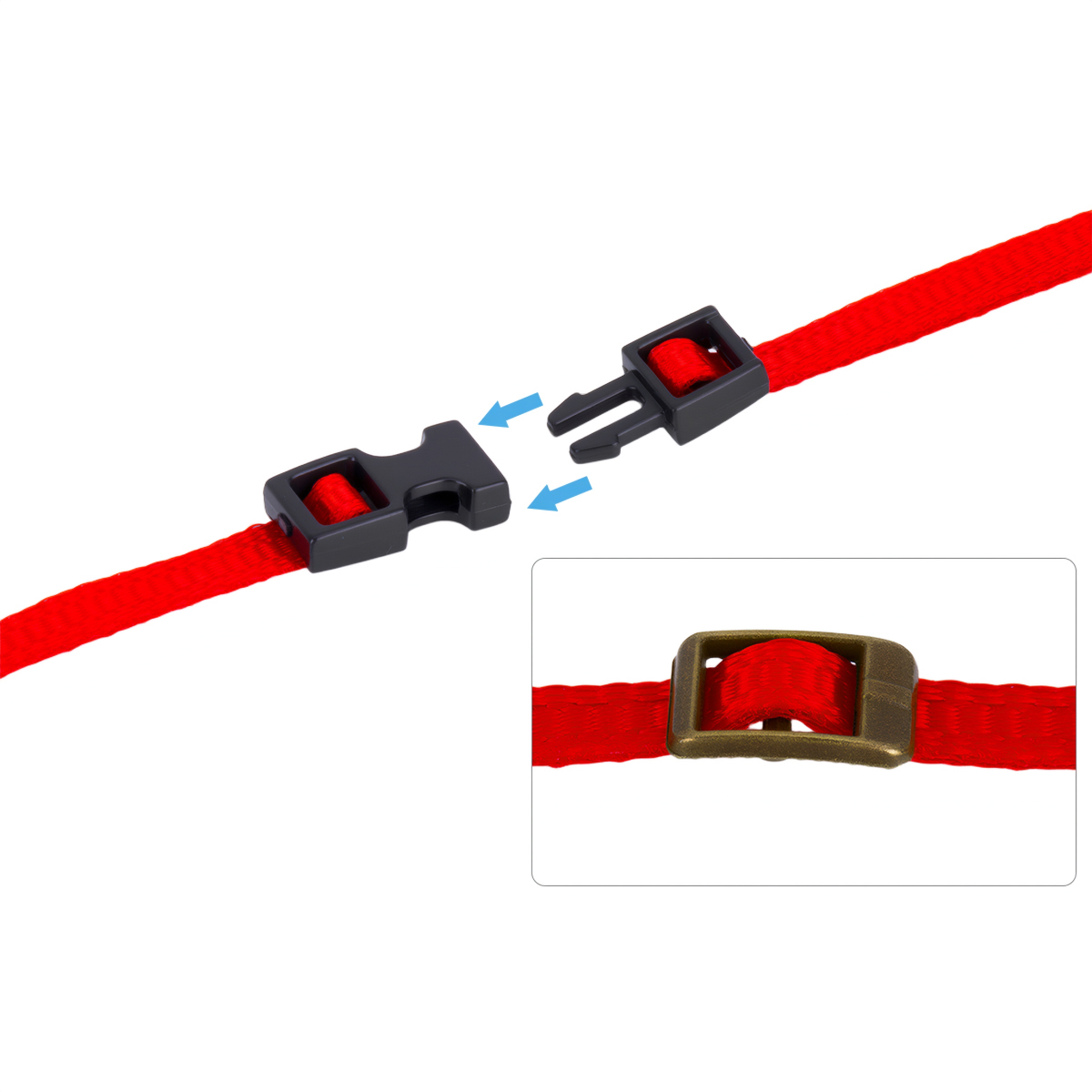 5 Stuks Bagage Touw Imperiaal  - Luggage Strap Belt recensie en prijs