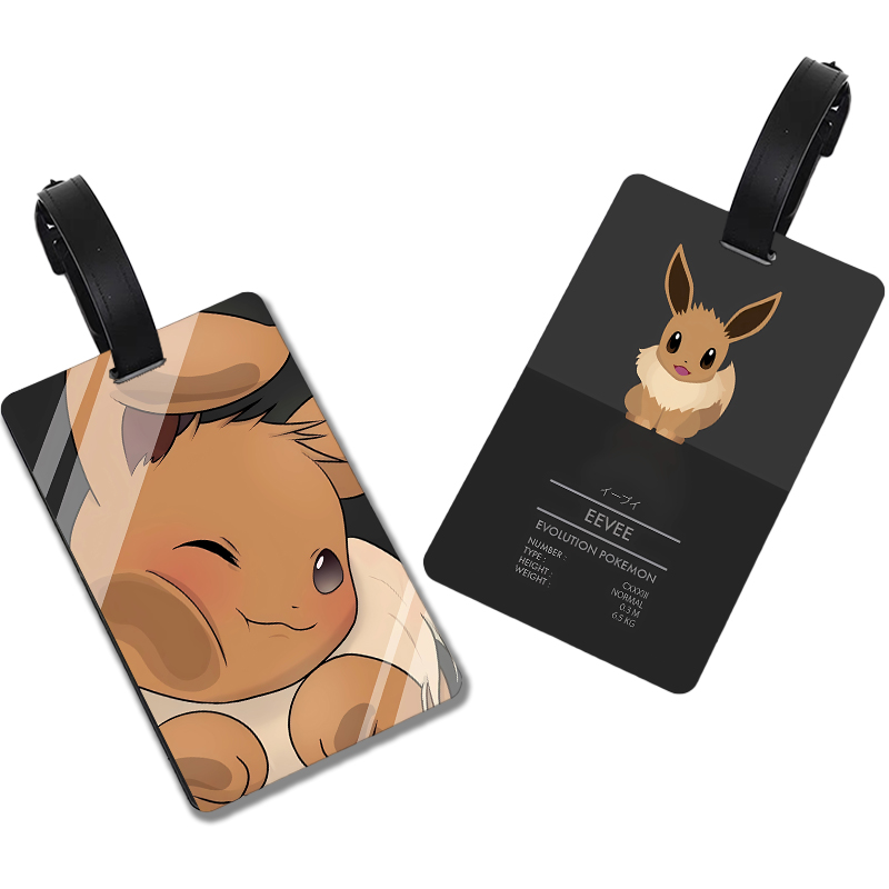 Pokemons Cartoon Bagagelabel K - Travel Accessories New recensie en prijs