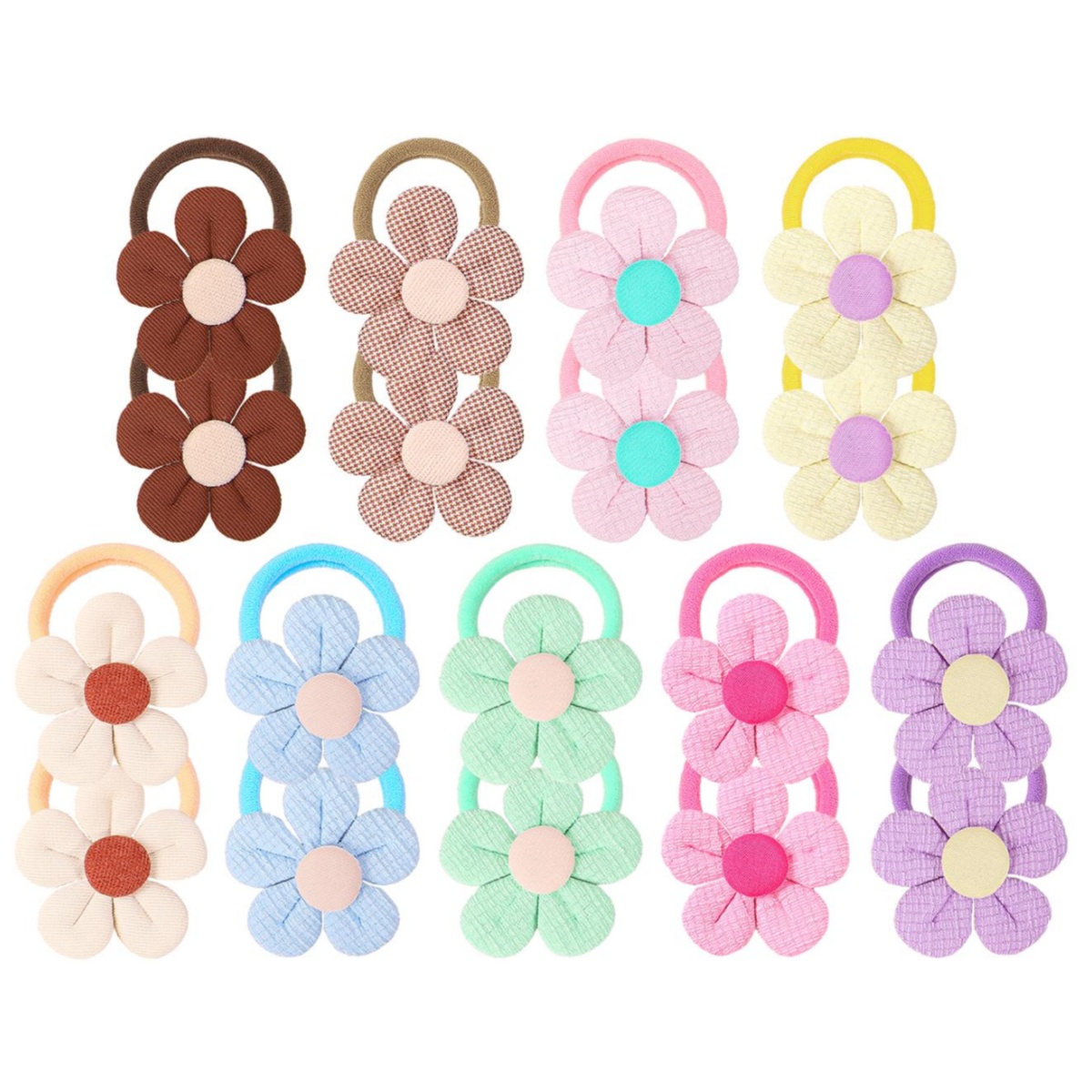 18 stks Zonnebloem Haarbanden  - Travel Accessories For 6 Year Old recensie en prijs