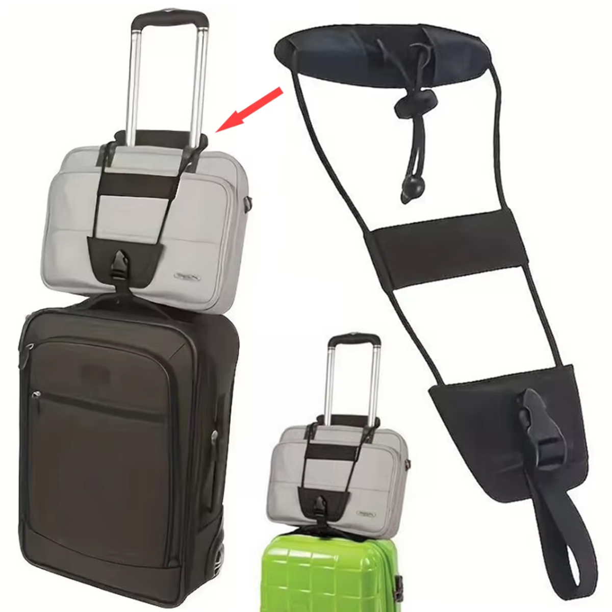 Reistasverbindingsriem, stevig - Luggage Strap Belt recensie en prijs