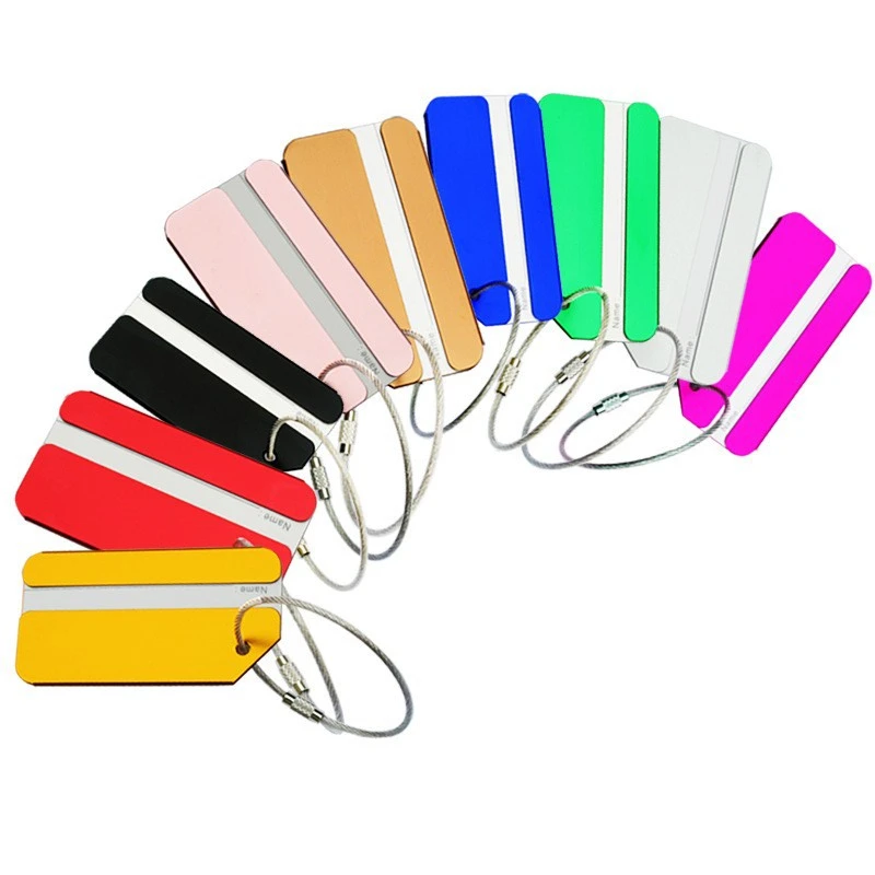 1 st Aluminium Bagagelabel voo - Travel Accessories In Train recensie en prijs