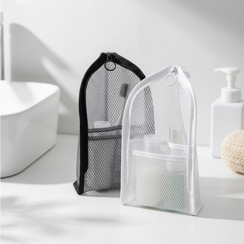 Mesh toilettas, ademend, sneld - Travel Packing Accessories recensie en prijs