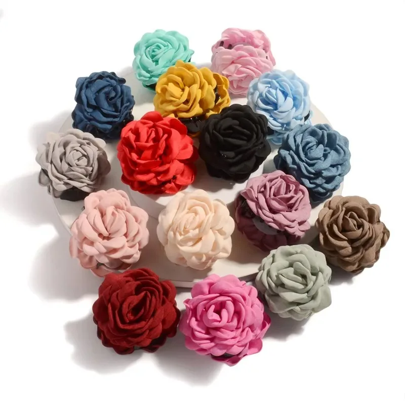Franse Stof Rose Bloem Haar Kl - Travel Accessories For Elderly recensie en prijs