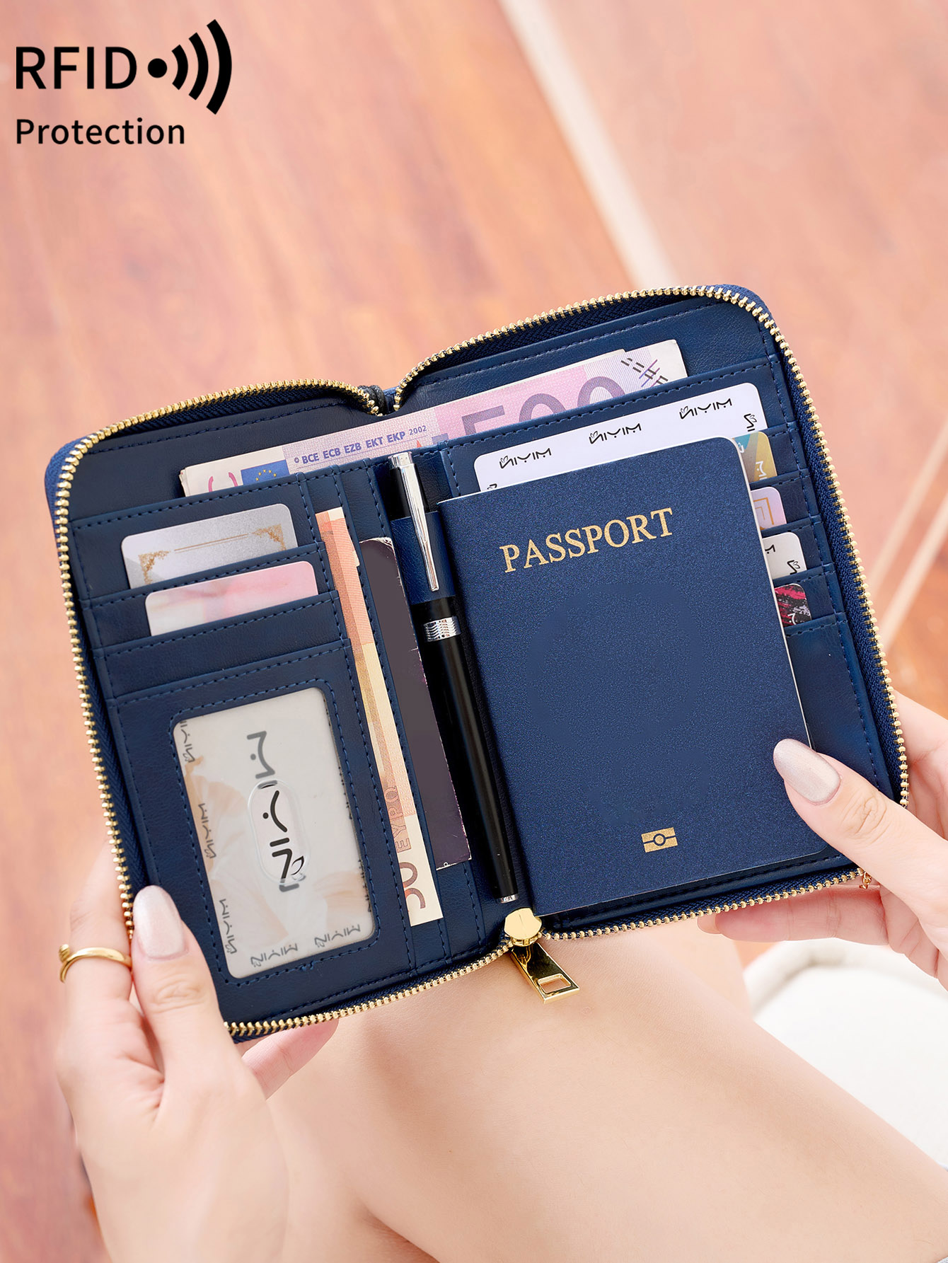 RFID-gebeschermde paspoorthoud - Travel Accessories Wallet recensie en prijs