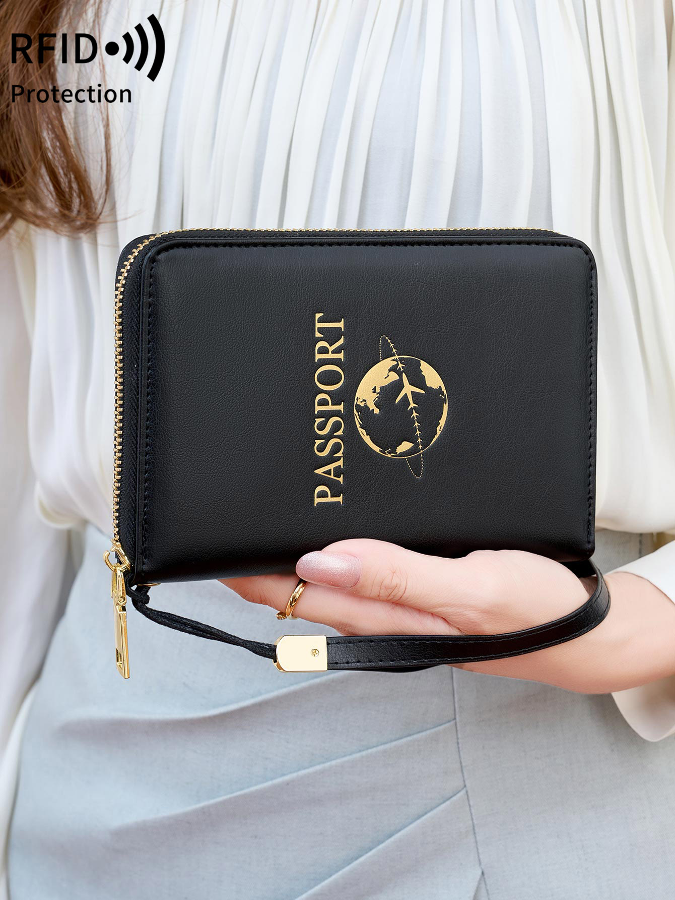 RFID-gebeschermde paspoorthoud - Travel Accessories Wallet recensie en prijs