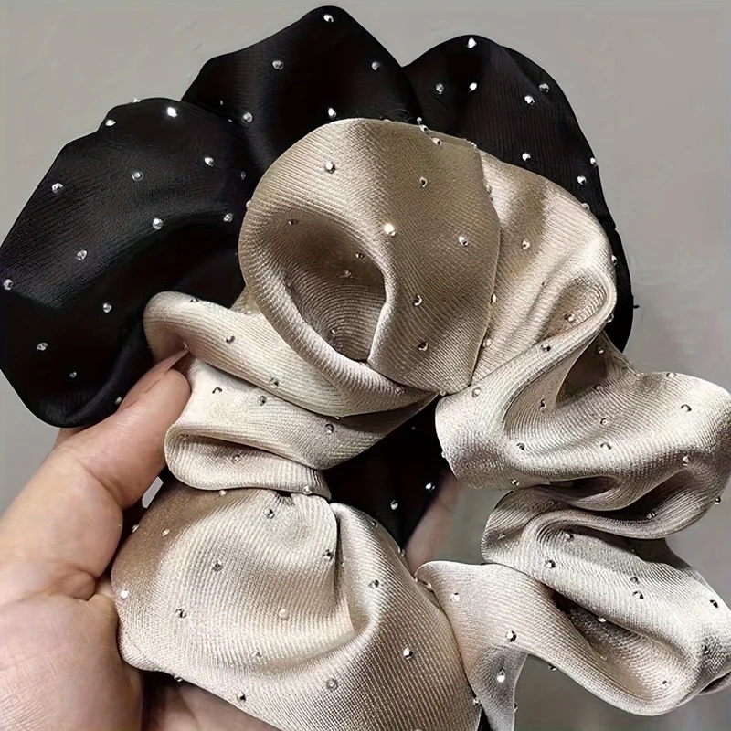 1/3 stuks satijnen scrunchies  - Travel Accessories For Elderly recensie en prijs