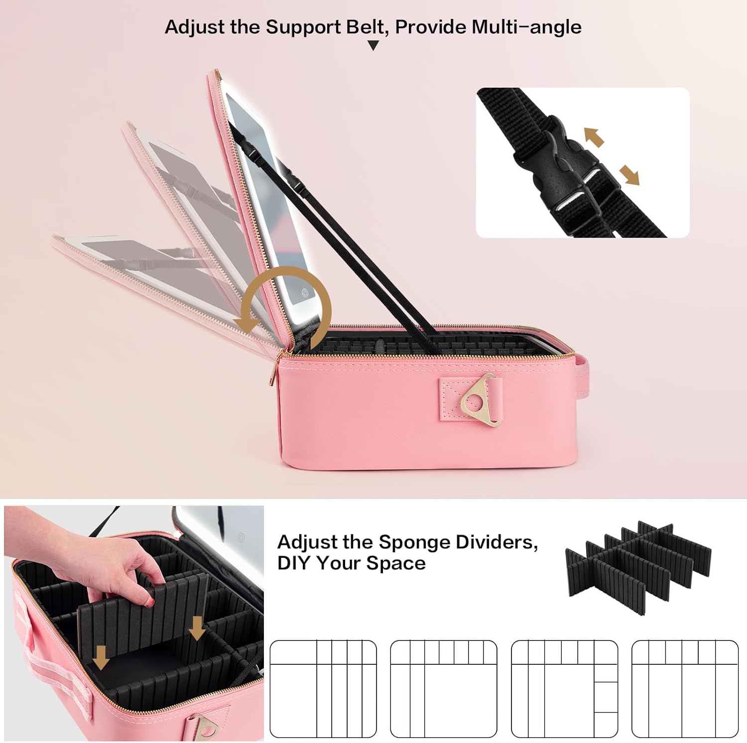 Grote capaciteit make-up tas 1 - Travel Packing Accessories recensie en prijs